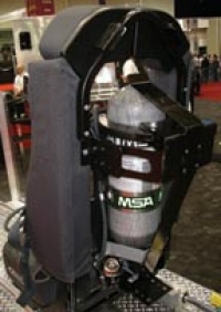 Pierce Manufacturing has incorporated a new SCBA bracket incorporated in the seats of its Velocity cab and chassis.