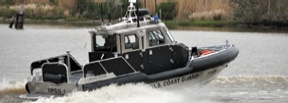 Metal Shark’s 28 Relentless patrol boat