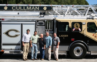 Cullman (AL) Receives an E-ONE Aerial