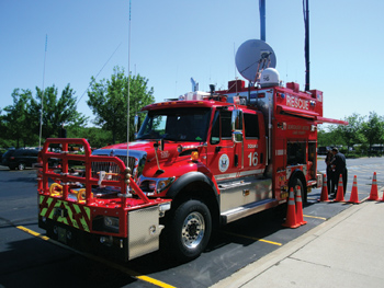 (2) Squad 16 provides mobile emergency communications and disaster relief assistance and education to the public.