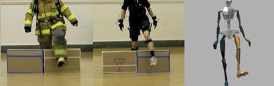 Park's team has analyzed the range of motion at each joint for eight male and four female firefighters, along with the pressure applied inside their boots to determine ways the body is impacted by wearing protective gear to understand what leads to poor balance and inefficient movement.