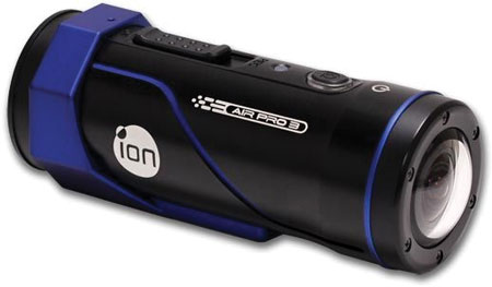 4 Ion America offers the Air Pro 3 HD camera that’s waterproof to 49 feet and records video up to 60 frames a second at 1080p. (Photo courtesy of Ion America