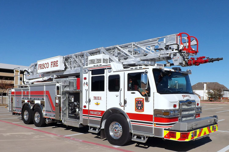 100-Foot Pierce Velocity Rear-Mount Aerial – Fire Apparatus