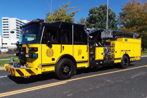 Sutphen 75-Foot Aerial Ladder Quint - Fire Apparatus: Fire trucks, fire ...