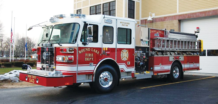 Round Lake (NY) Sutphen Engine-Tanker and Quint - Fire Apparatus: Fire ...