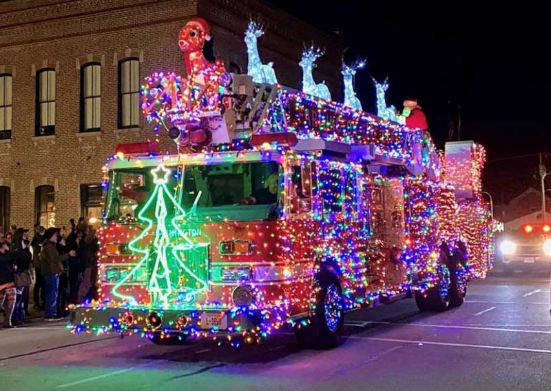 How To Decorate A Fire Truck For Christmas Parade Shelly Lighting