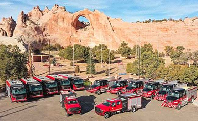 Navajo Nation fire apparatus