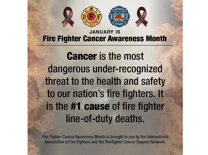 IAFF FCSN Firefighter Cancer Awareness Month