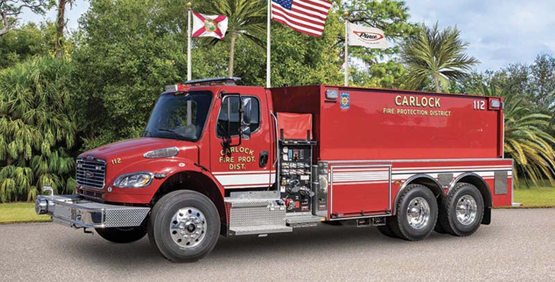 Carlock fire district tanker