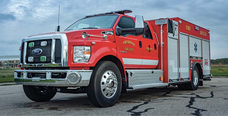 Spencer pumper-tanker Fort Gratiot fire department