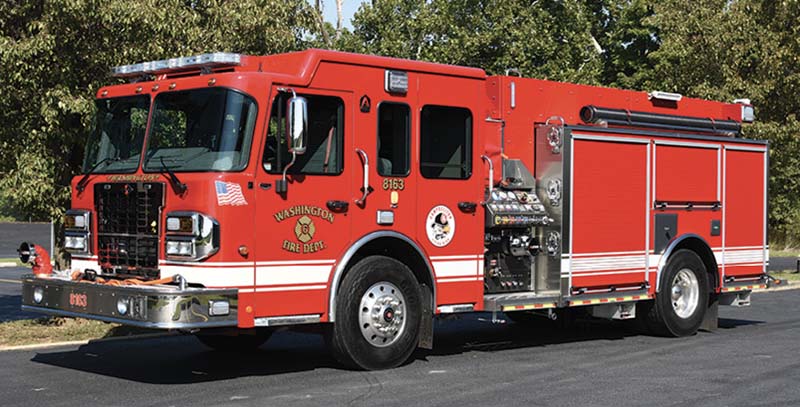 Alexis pumper tanker for Washington Community Fire Protection District