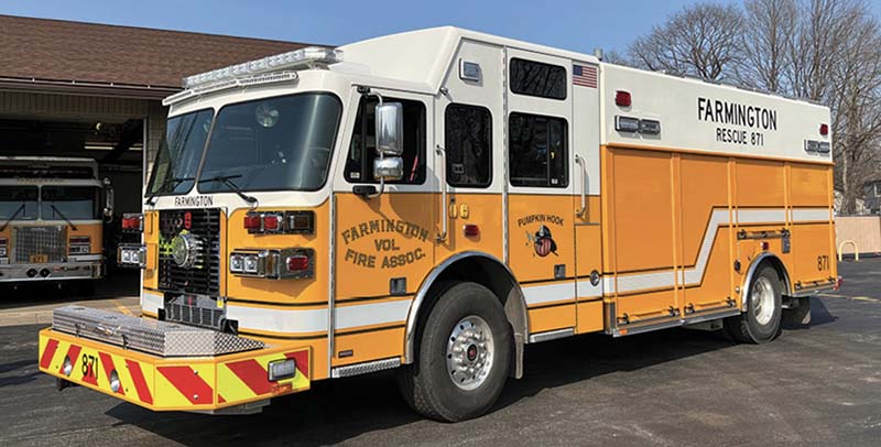 Sutphen heavy rescue for Farmington NY Fire Department