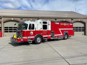 E-One rescue pumper