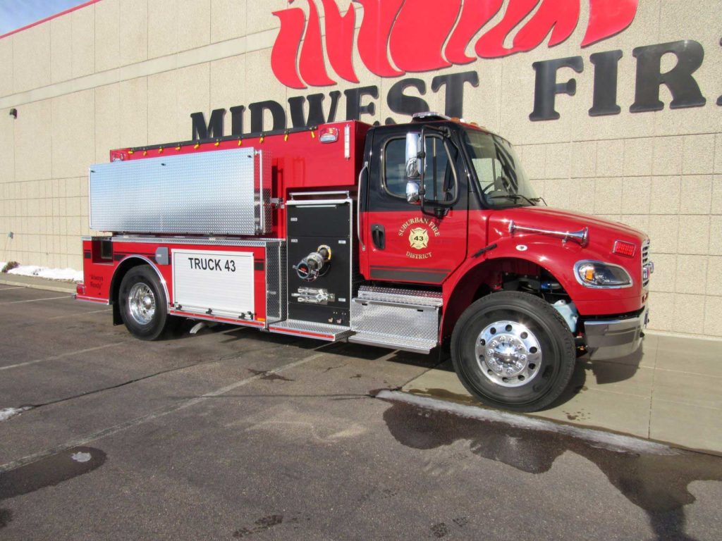 four-inch pumper tanker