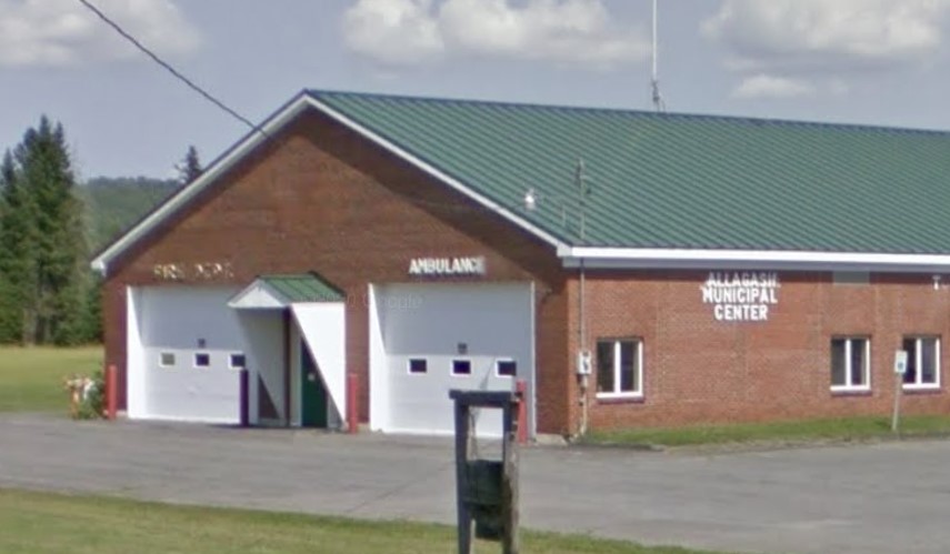 Allagash Volunteer Fire Department, 1063 Allagash Road. (Source: Google maps)