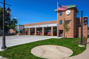 Wendel/Mitchell Associates Architects designed this 20,159-square foot fire station for Binghamton (NY) Fire Department. (Photos courtesy of Wendel/Mitchell Associates Architects)