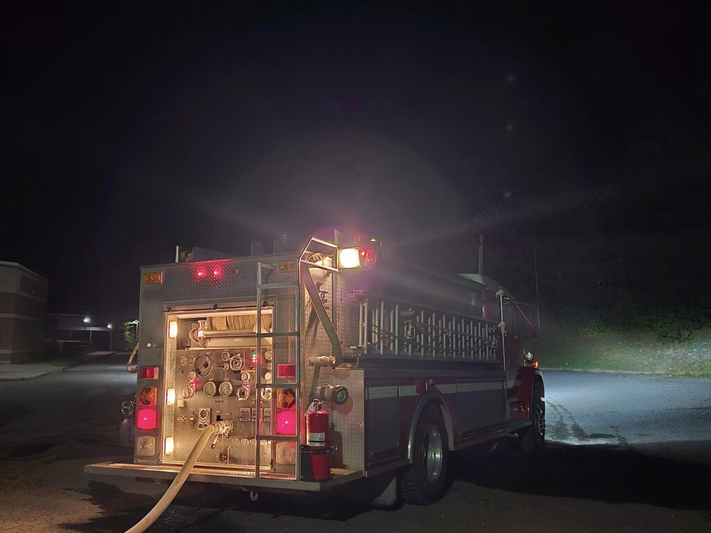 The Walnut Fire Department's new to them pumper-tanker. (Source: Walnut Fire Department Facebook page)