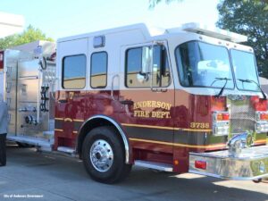 City of Anderson Indiana fire apparatus