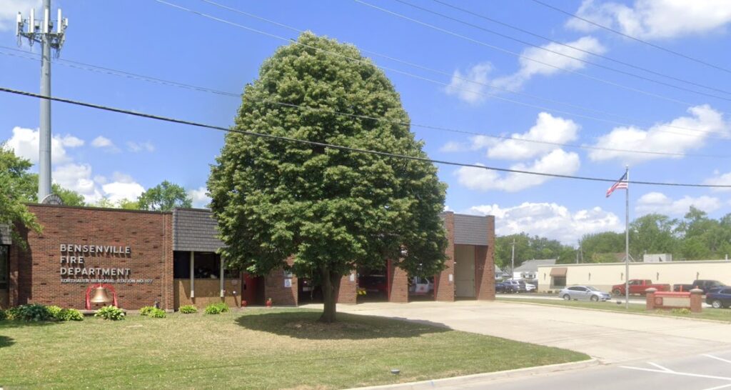 Bensenville Fire Protection District No. 2, 500 South York Road, Bensenville, Illinois. (Google maps)