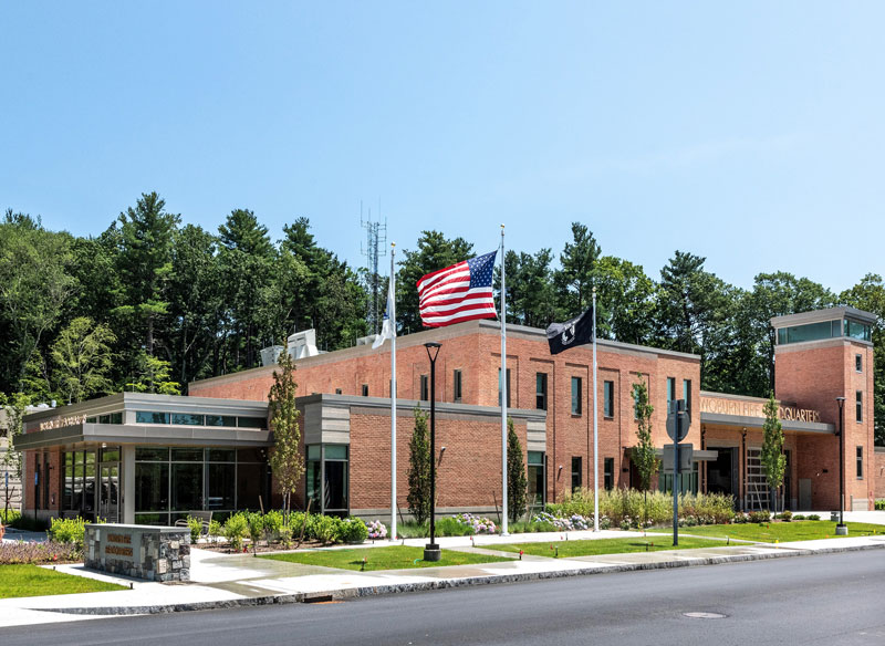 A Look At Woburn Fire Department's New Headquarters Station