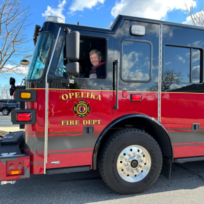 The three pumpers are built identically and configured uniformly to make daily operations easier on the firefighters no matter which engine they are on. (Source: Opelika-al.gov)