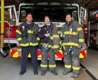 Turnout gear worn by Cranford Fire Department firefighters. (Source: Cranfordnj.org.)