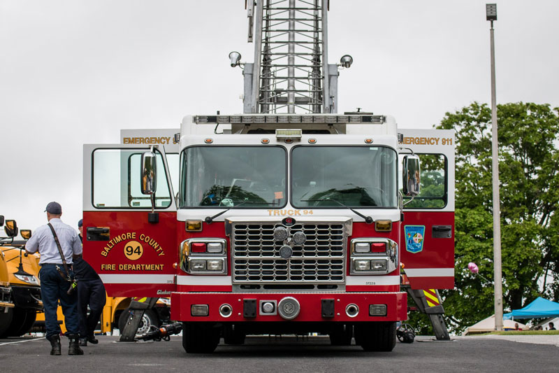 The initial invite was sent to jurisdictions near Baltimore County, including agencies in Maryland; northern Virginia; and Washington, D.C., to have various jurisdictions in the same room to discuss experiences with manufacturers and vendors. (Source: Baltimore County Fire Department Facebook page)