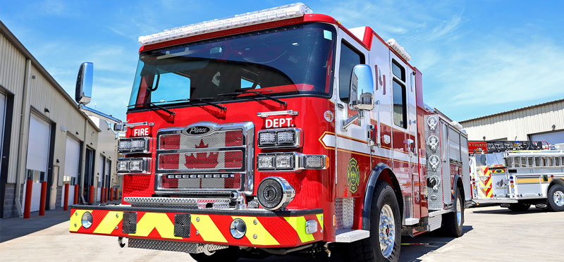 The Calgary Fire Department will receive the fourth Pierce Volterra Electric Pumper placement and is the first Canadian fire department to welcome this fully electric fire truck into service. (Source: Pierce Manufacturing)