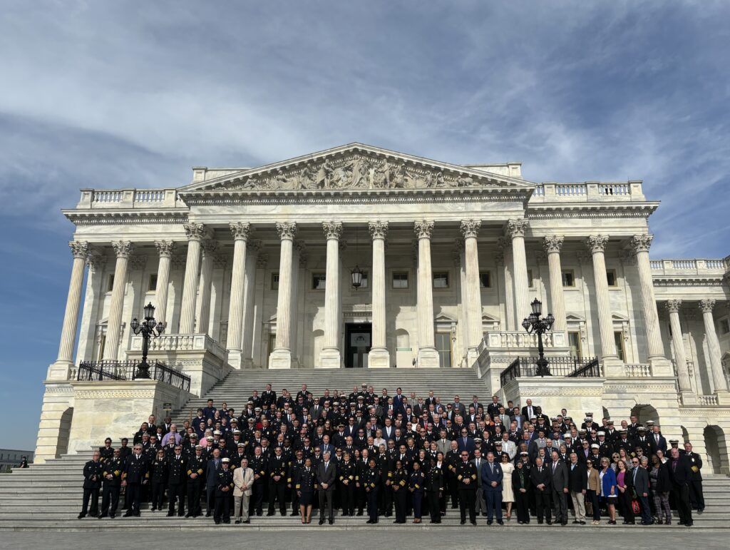 Members of the fire and emergency services had the opportunity to go up to Capitol Hill during the CFSI 2024 event. (Source: Congressional Fire Services Institute)