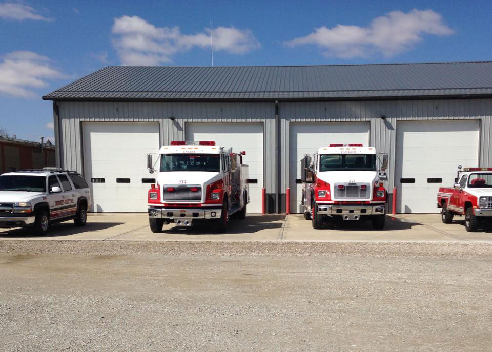 The station's layout is similar to the Burney Volunteer Fire Department's layout. It will have three drive-through engine bays, community space, office space and a kitchen. (Source: Burney Clay Township VFD Facebook page)