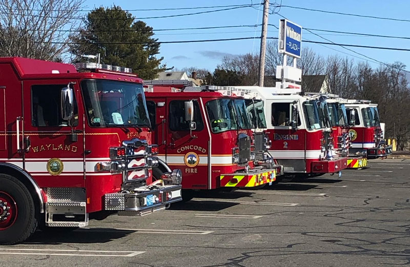 The Concord Fire Department will receive $948,000 for operations and safety. (Source: Concord Fire Department Facebook page)