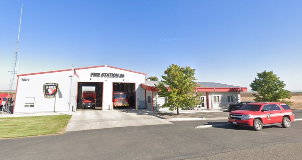 Franklin County Fire District 3 station, located at 7809 North Road 36, Pasco. (Google maps)