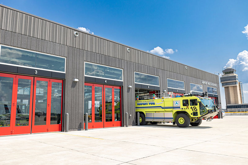 Minneapolis-St. Paul Airport Opens New $42M ARFF Fire Station 2