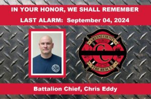 Greene County Georgia Battalion Chief Chris Eddy