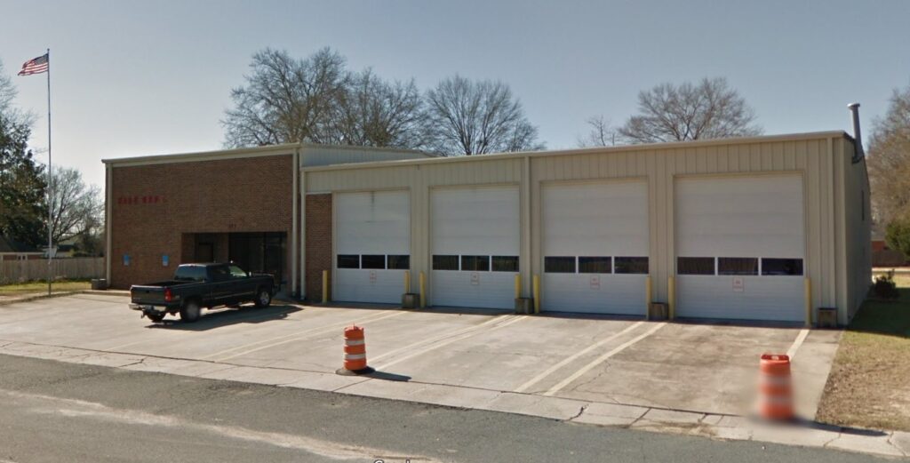 Pageland Fire Department, 111 North Poplar Street. (Google maps)