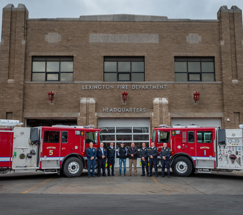 Lexington Fire Department Headquarters. (Google maps)