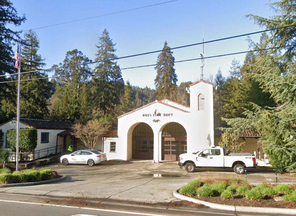 The Ross fire station, built in 1926, is considered outdated and is scheduled to close by July 1. (Google maps)