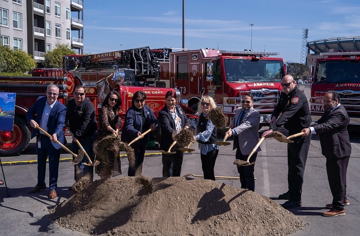 Anaheim (CA) Breaks Ground on New Fire Station for Platinum Triangle